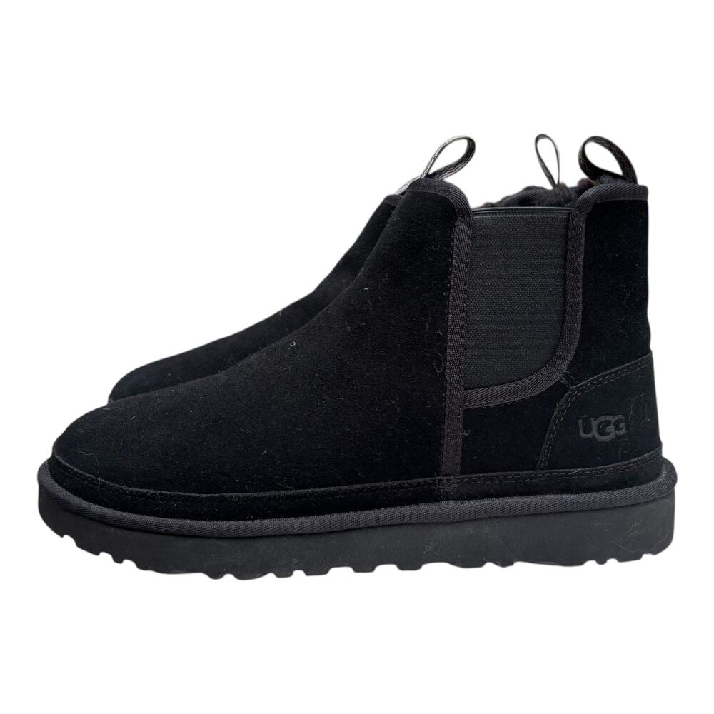 Uggs Neumel Chelsea Boots Black Suede Men's Size 11 New
